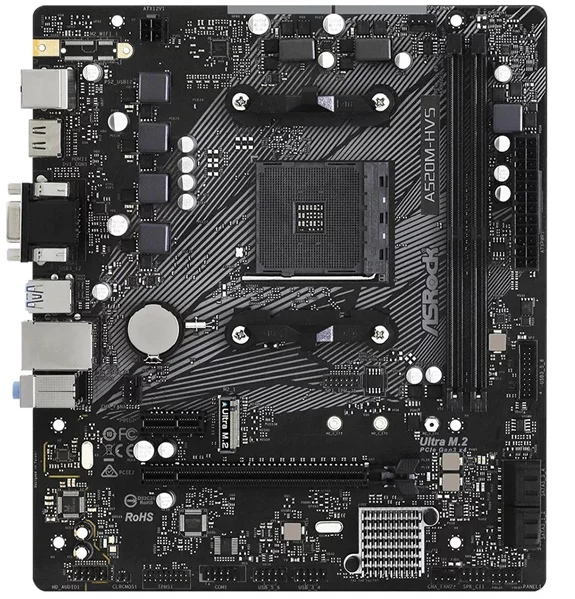 Материнская плата ASROCK A520M-HVS