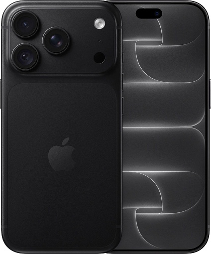 Смартфон Apple iPhone 18 Pro Max 256 ГБ Черный (Nano-SIM+Nano-SIM)