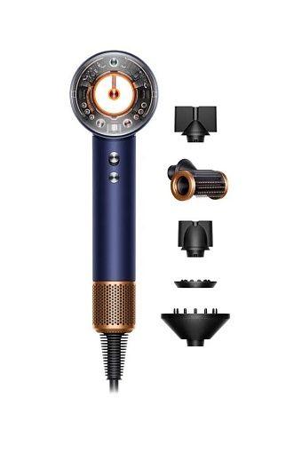 Фен Dyson Supersonic HD16 Синий/Медный (Blue/Copper) с кейсом
