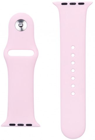 Ремешок силиконовый vlp Silicone Band для Apple Watch 42/44 мм, розовый
