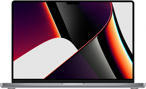 Apple MacBook Pro 16" (M1 Max 10C CPU, 32C GPU, 2021) 64 ГБ, 1 ТБ SSD, Серый космос Z14X0004F