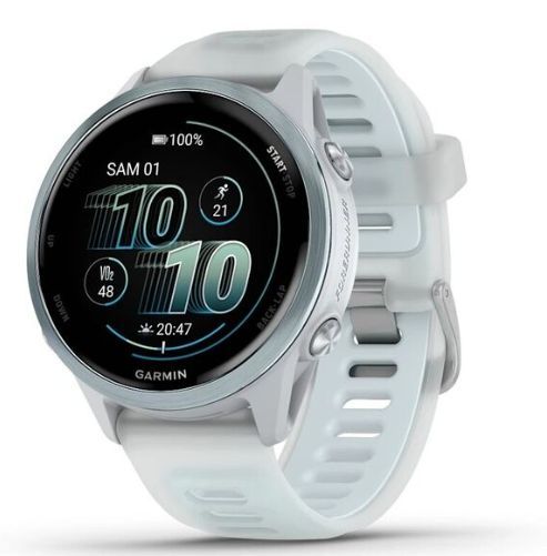 Умные часы Garmin Forerunner 570 42 Облачно-голубые / Белый камень