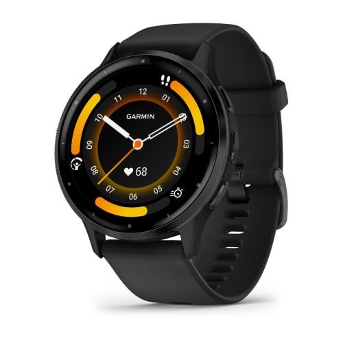 Умные часы Garmin Venu 3 черные с серым безелем 010-02784-01
