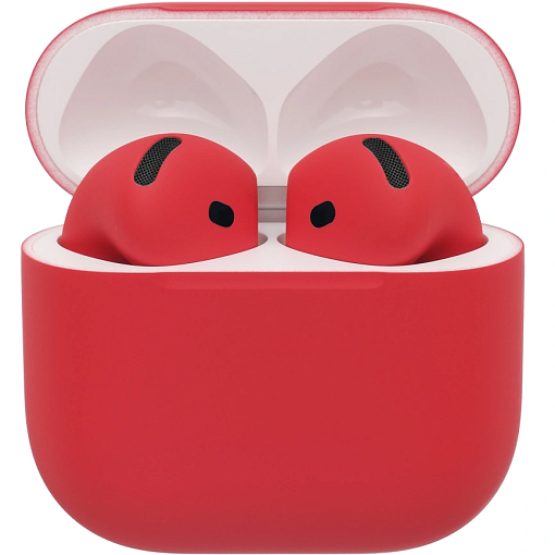 Беспроводные наушники Apple AirPods 4 MXP63 Color, красный матовый