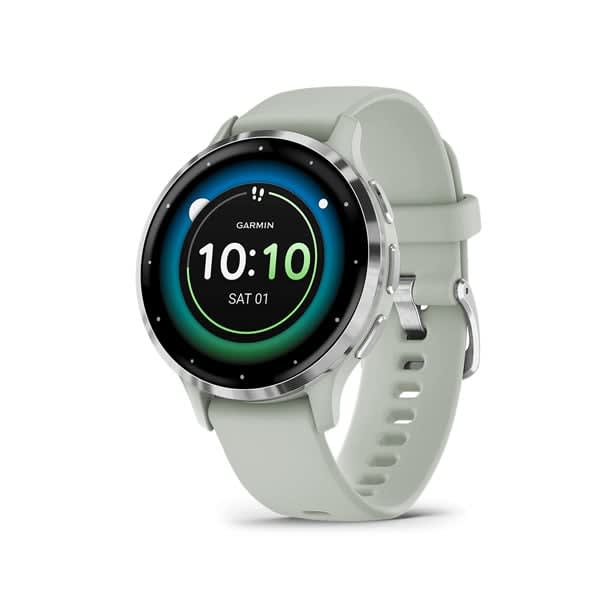 Умные часы Garmin Venu 3S 41 мм Серебристые / Серо-зеленые