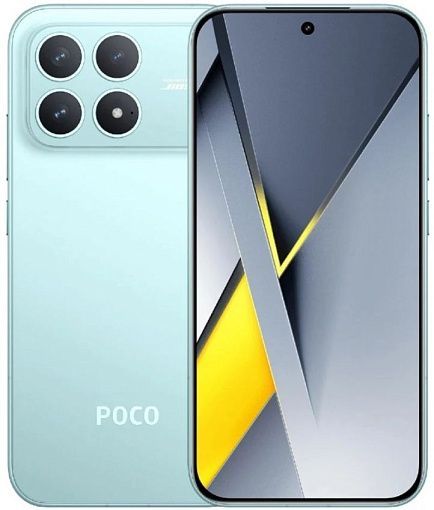 Смартфон Poco F8 Pro 12/256 ГБ, голубой