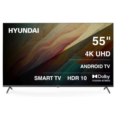 Телевизор Hyundai H-LED55BU7009 55″ LED 4K 60 Гц черный