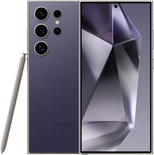 Смартфон Samsung Galaxy S24 Ultra 12/512GB Фиолетовый титан