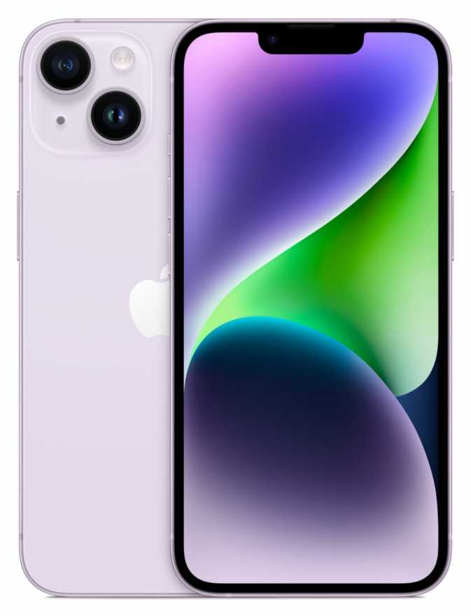 Смартфон Apple iPhone 14 256GB Фиолетовый, дополнительный вид