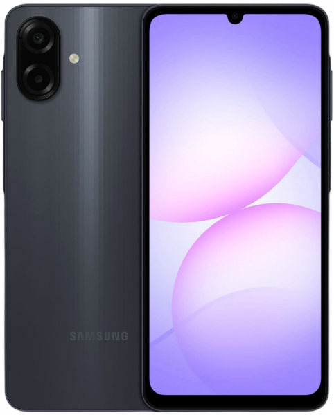 Смартфон Samsung Galaxy A07 4/128GB Черный
