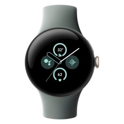 Умные часы Goole Pixel Watch 2 41mm «золотистый шампанский» корпус, ремешок цвета «орешник»