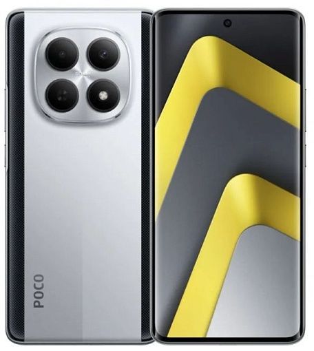 Смартфон Poco M8 8/256 ГБ, серебристый