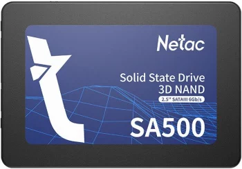 Накопитель SSD Netac SA500 120 ГБ 2.5″ SATA III NT01SA500-120-S3X