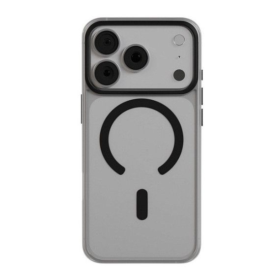Чехол CRYSTAL AceCase Black для iPhone 18 Pro Max / 17 Pro Max