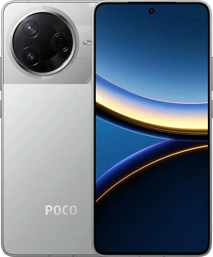 Смартфон Xiaomi Poco F7 Pro 12/256 Гб, серебристый