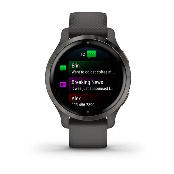 Часы Garmin Venu 2S Graphite 010-02429-10 