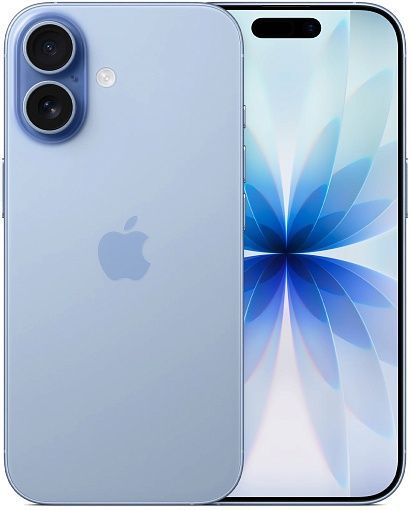 Смартфон Apple iPhone 17 256GB Голубой (nano-SIM+eSIM)