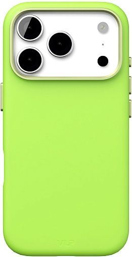 Чехол защитный VLP Aster Pro Case с MagSafe для iPhone 17 Pro, лайм