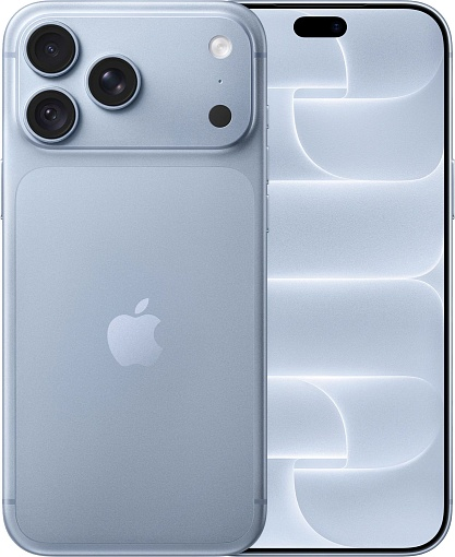Смартфон Apple iPhone 18 Pro 512 ГБ Голубой (Glacier) (Nano-SIM+eSIM)