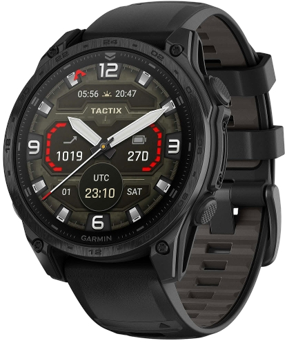 Умные часы Garmin Tactix 8 47 мм AMOLED Sapphire Черные 010-03405-01