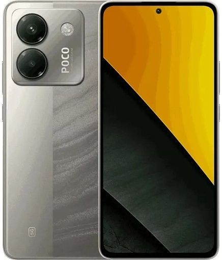 Смартфон Xiaomi Poco M7 Pro 5G 12/512 Гб, серебристый
