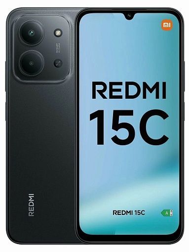 Смартфон Xiaomi Redmi 15C 4/256 GB, черный