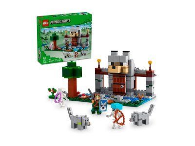 Конструктор LEGO Minecraft Волчья крепость 21261