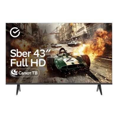 Телевизор Sber SDX-43F2124 43″ LED Full HD 60 Гц черный