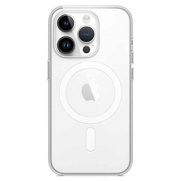 Чехол UZAY TPU акрил с MagSafe для iPhone 14 Pro, прозрачный