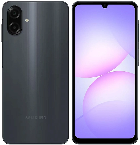 Смартфон Samsung Galaxy A07 4/64 ГБ Черный