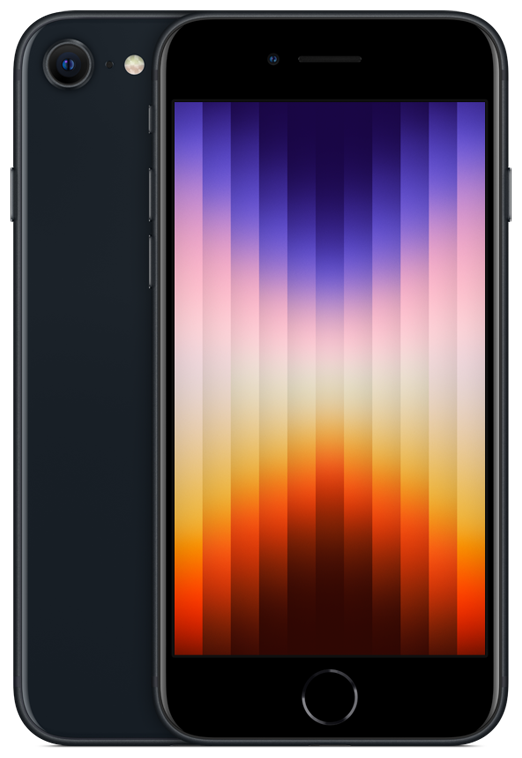 Смартфон Apple iPhone SE 2022 256GB Темная ночь