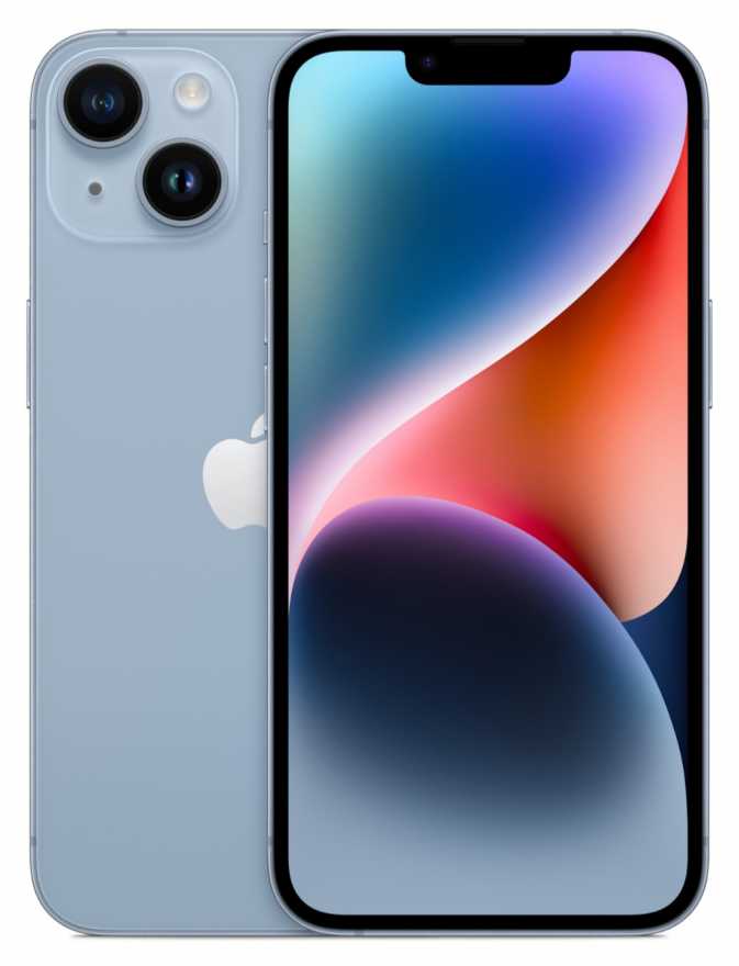 Смартфон Apple iPhone 14 512GB Голубой