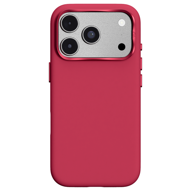 Чехол VLP Aster Pro Case с MagSafe для iPhone 18 Pro, красный