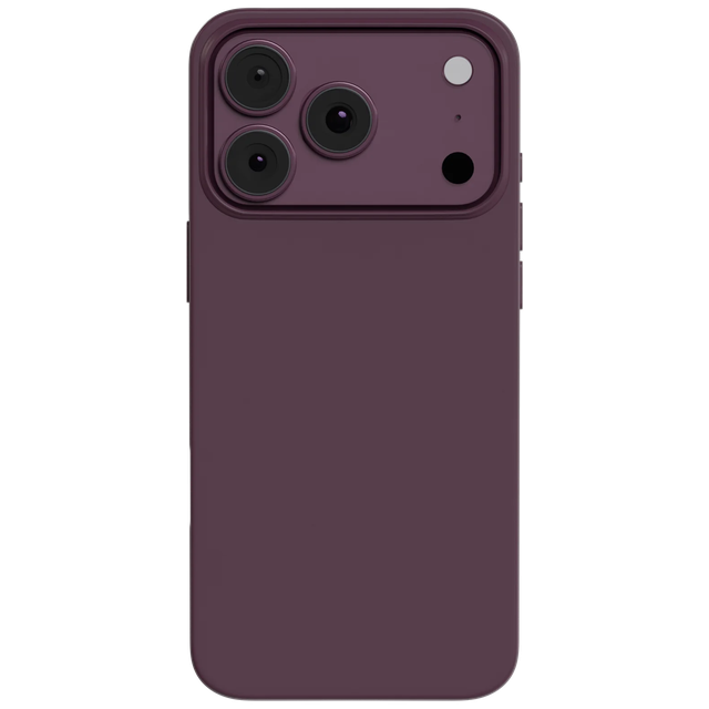 Чехол AceCase Soft Shell с MagSafe для iPhone 18 Pro Max / 17 Pro Max Бордовый