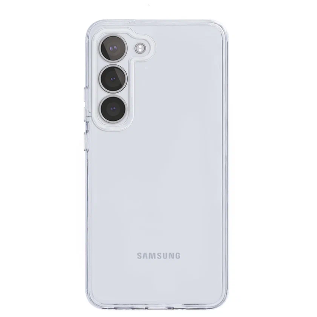 Чехол защитный vlp Crystal case для Samsung Galaxy S23, прозрачный