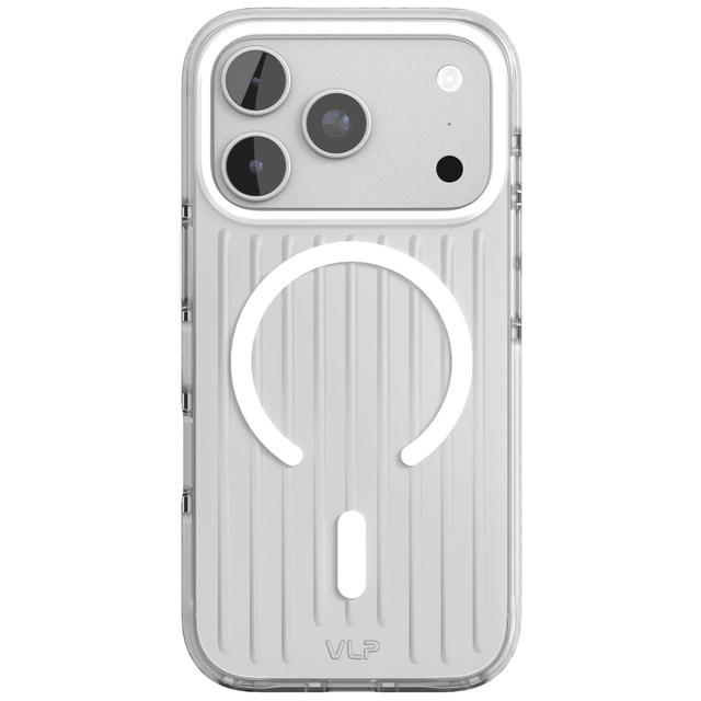 Чехол VLP Pulse Case с MagSafe для iPhone 18 Pro, серебристый