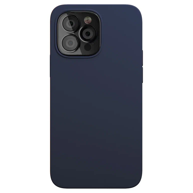 Чехол защитный vlp Silicone Case для iPhone 13 Pro, темно-синий