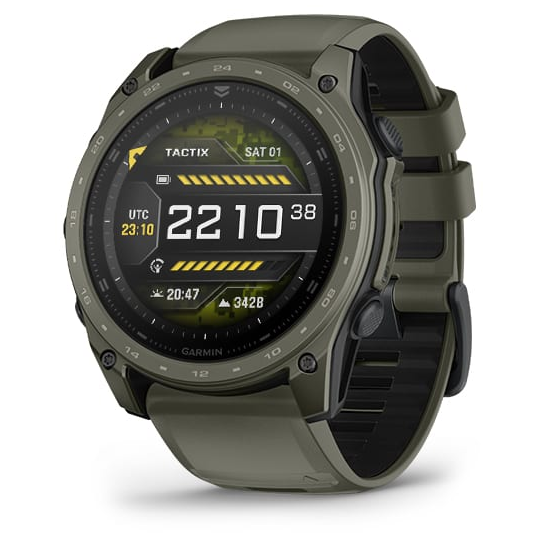 Умные часы Garmin Tactix 8 51 мм AMOLED Cerakote Оливковые 010-04553-11