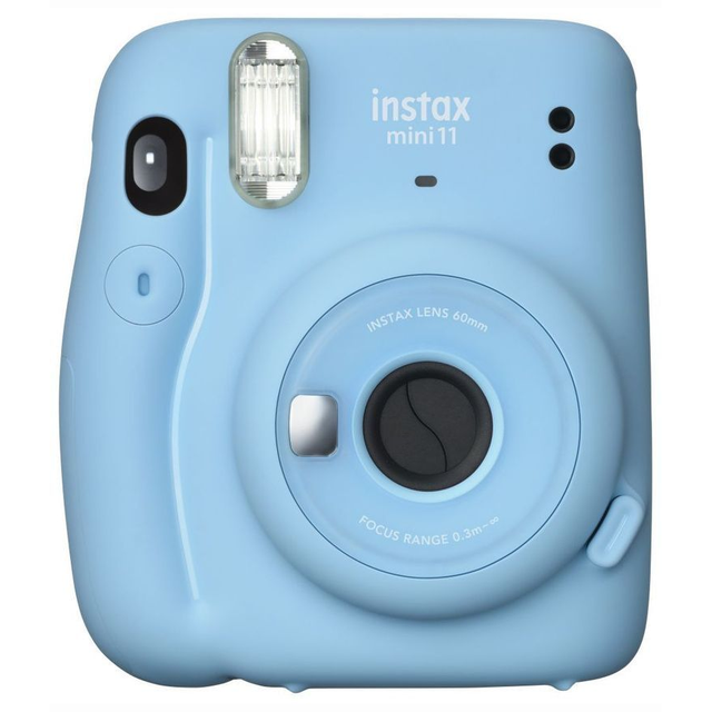 Фотоаппарат моментальной печати Fujifilm Instax Mini 11 Sky Blue (Голубой)
