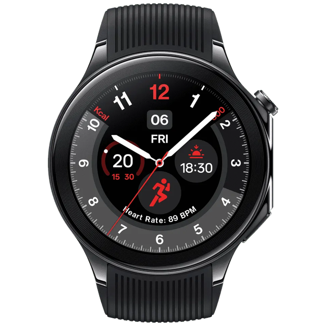 Умные часы OnePlus Watch 2 Черная сталь