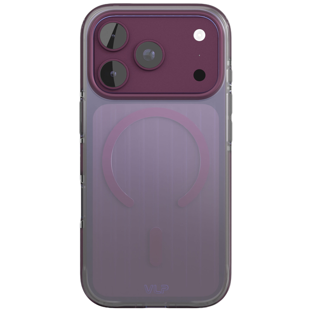Чехол VLP Pulse Case с MagSafe для iPhone 18 Pro, темно-вишневый