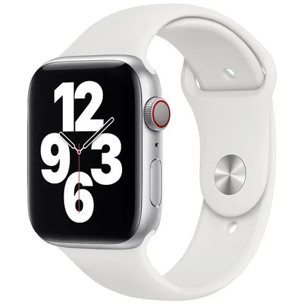 Ремешок силиконовый vlp Silicone Band для Apple Watch 38/40 мм, белый