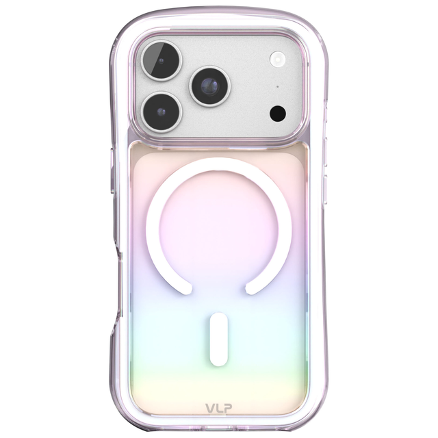 Чехол VLP Bubble Case с MagSafe для iPhone 18 Pro, перламутр