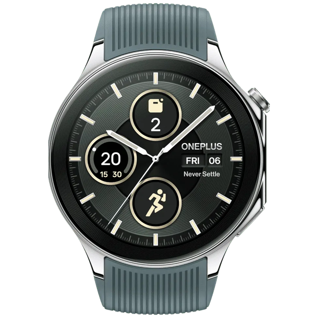 Умные часы OnePlus Watch 2 Сияющая сталь