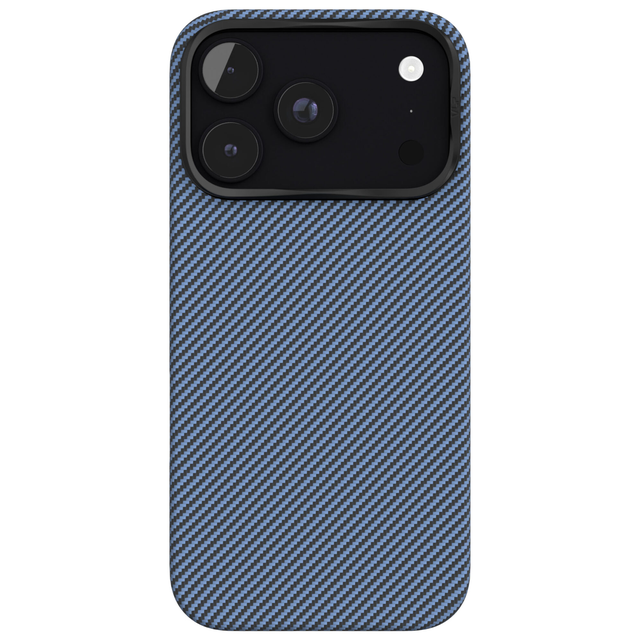 Чехол VLP Kevlar Case с MagSafe для iPhone 18 Pro, синий