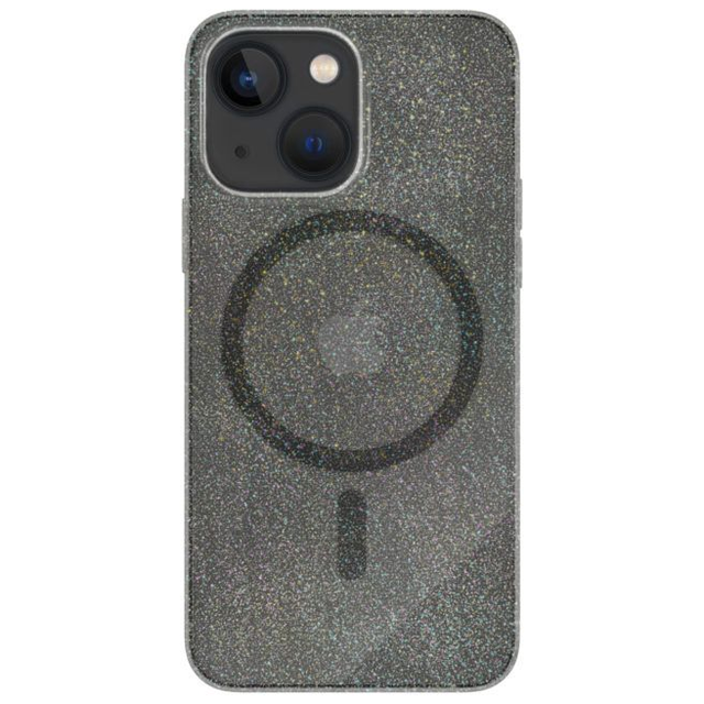 Чехол защитный vlp Starlight Case with MagSafe для iPhone 14, черный