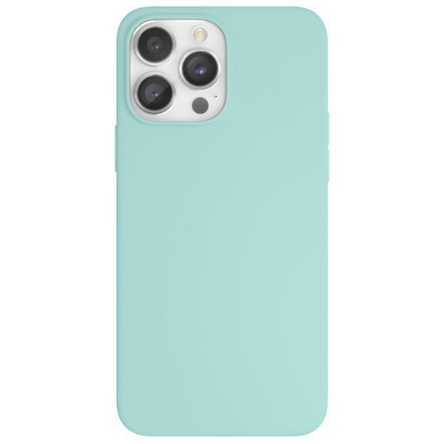 Чехол защитный vlp Silicone Case для iPhone 14 Pro Max, бирюзовый