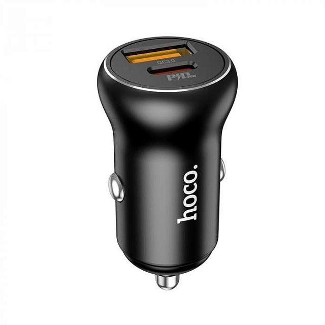 Автомобильное ЗУ Type-C + USB 20W