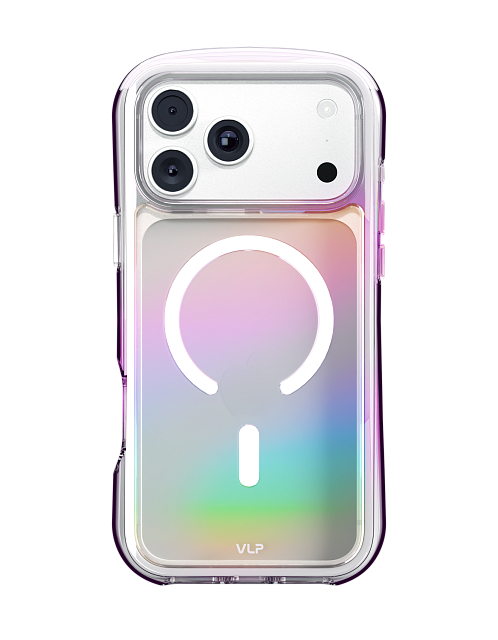Чехол VLP Bubble Case с MagSafe для iPhone 18 Pro Max, перламутр