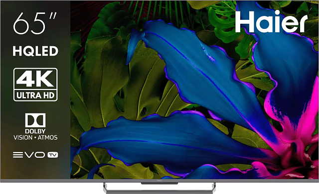 Телевизор Haier 65 Smart TV S6 65″ QLED 4K 144 Гц серый